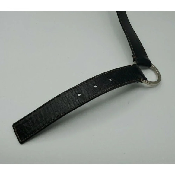 Francesco Biasia Women\'s Black Genuine Leather Belt Size Med Made in Italy main image 5